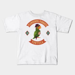 Plundering  Parrots Kids T-Shirt
